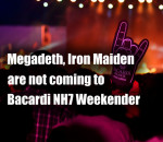 Megadeth and Iron Maiden Are Not Coming to Bacardi NH7 Weekender 2014