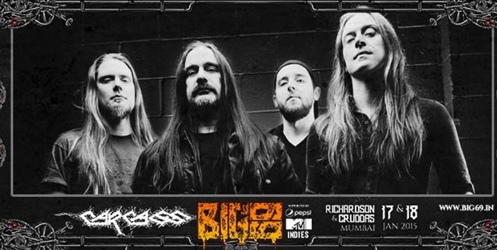 Watch Carcass play at BIG69
