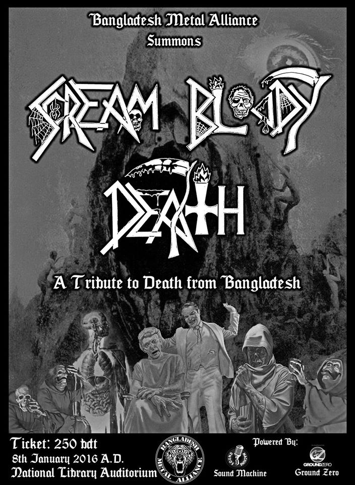 tribute gig deth bangladesh